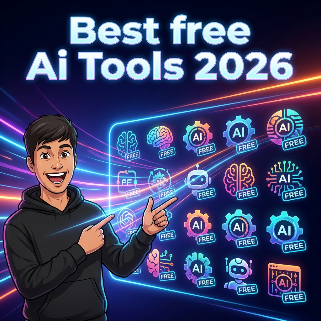 Best Free AI Tools in 2026 — The Ones I Actually Use (No Fluff)