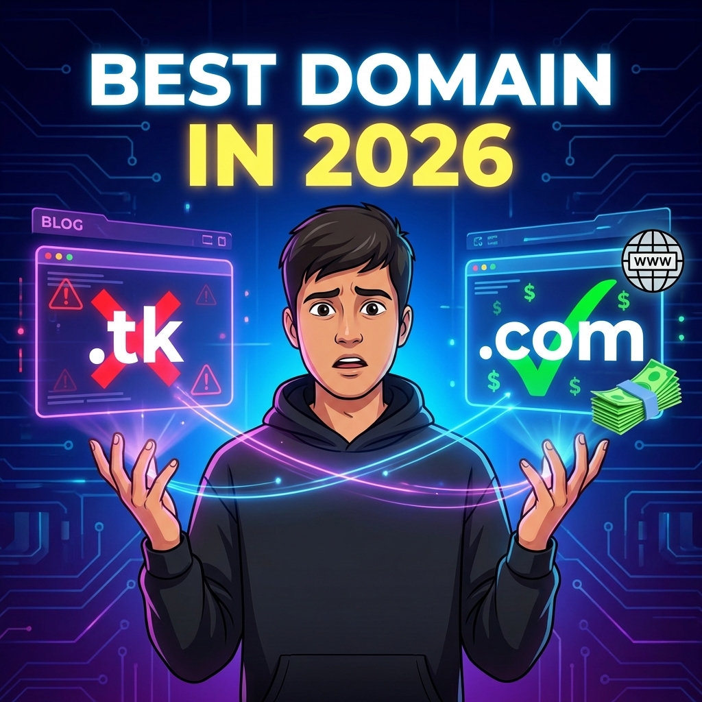 Free Domain vs Paid Domain — Should You Use .tk or Just Pay for a Real One?